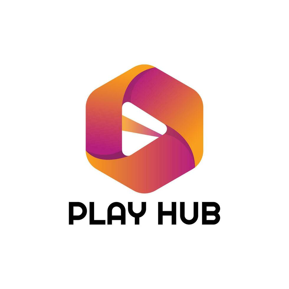 play hub logo vector