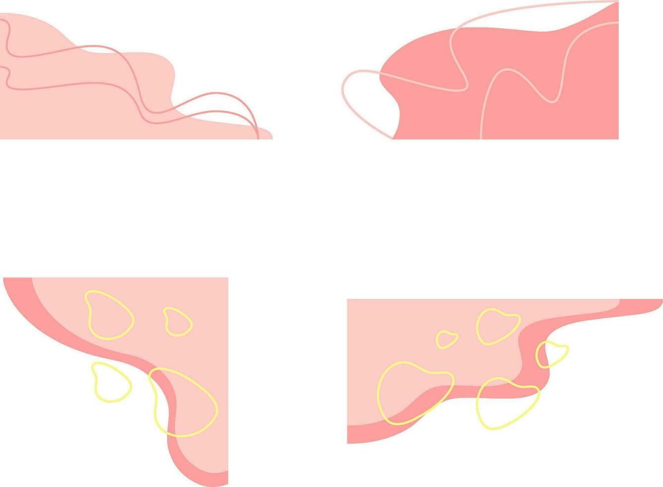 resumen esquina diseño vector