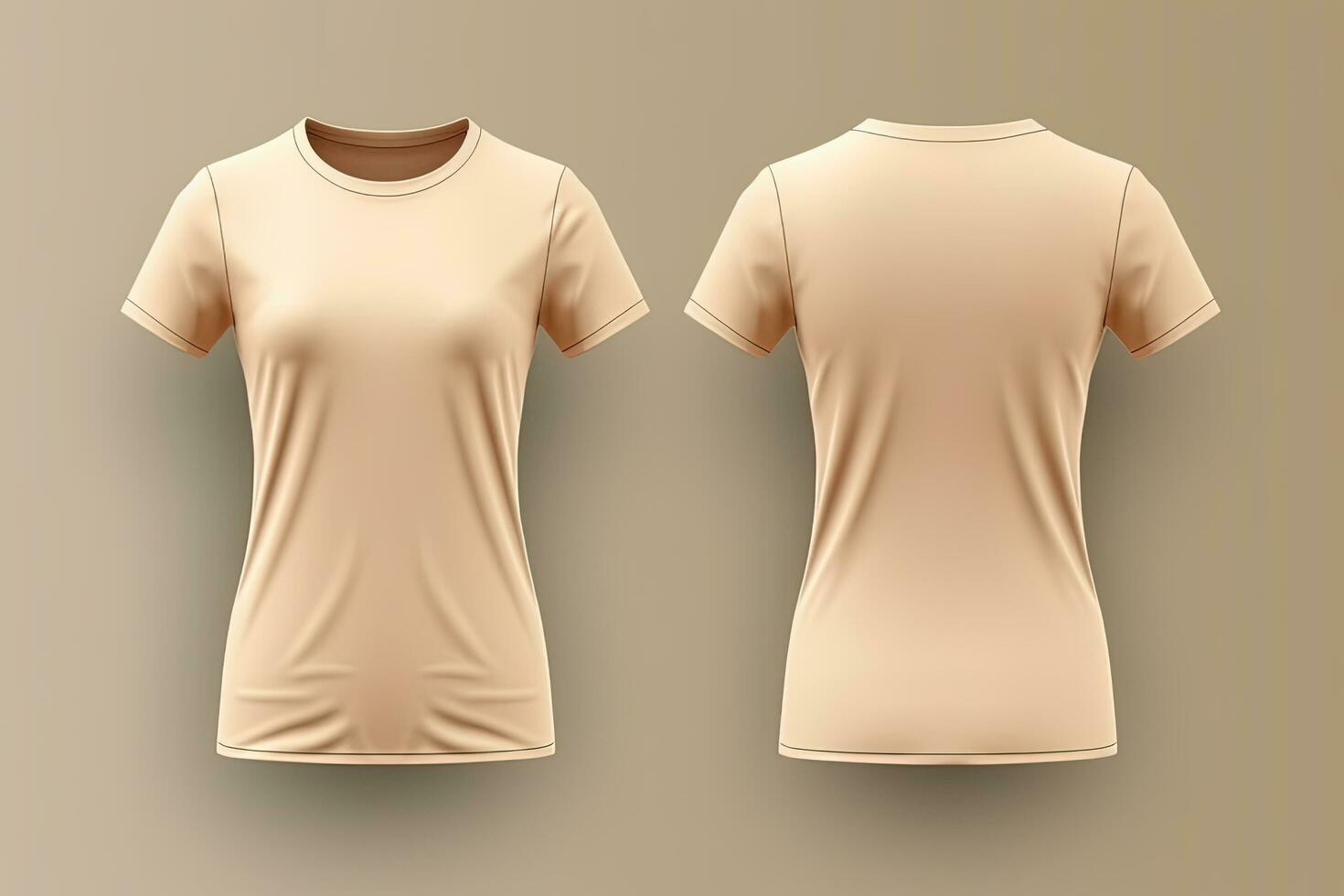 Beige T Shirt Template Stock Photos, Images and Backgrounds for Free  Download