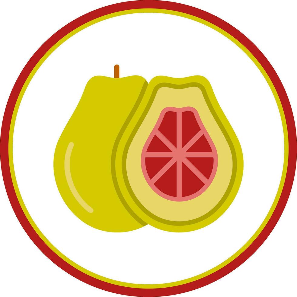 Pomelo Vector Icon Design