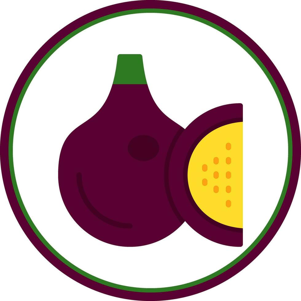 granadilla vector icono diseño