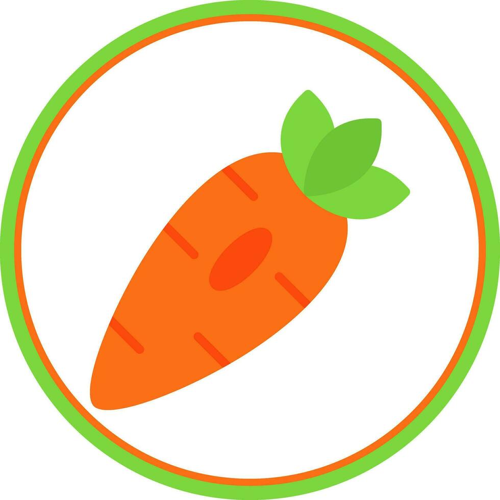 Carrot Vector Icon Design