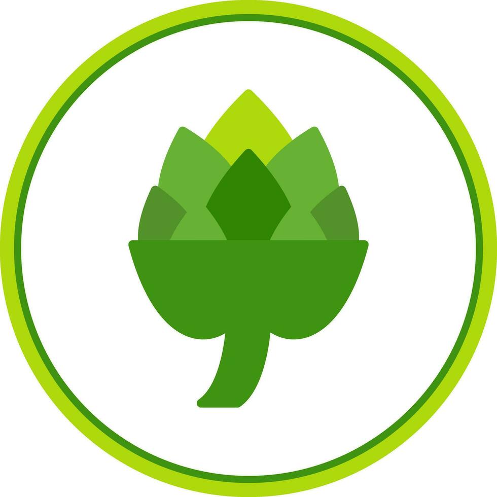 Artichoke Vector Icon Design