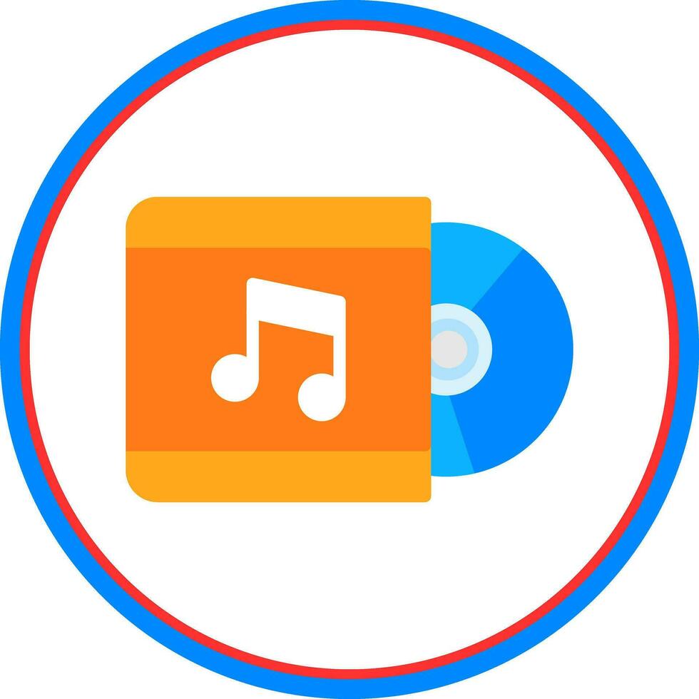 Cd Player  Vector Icon Design