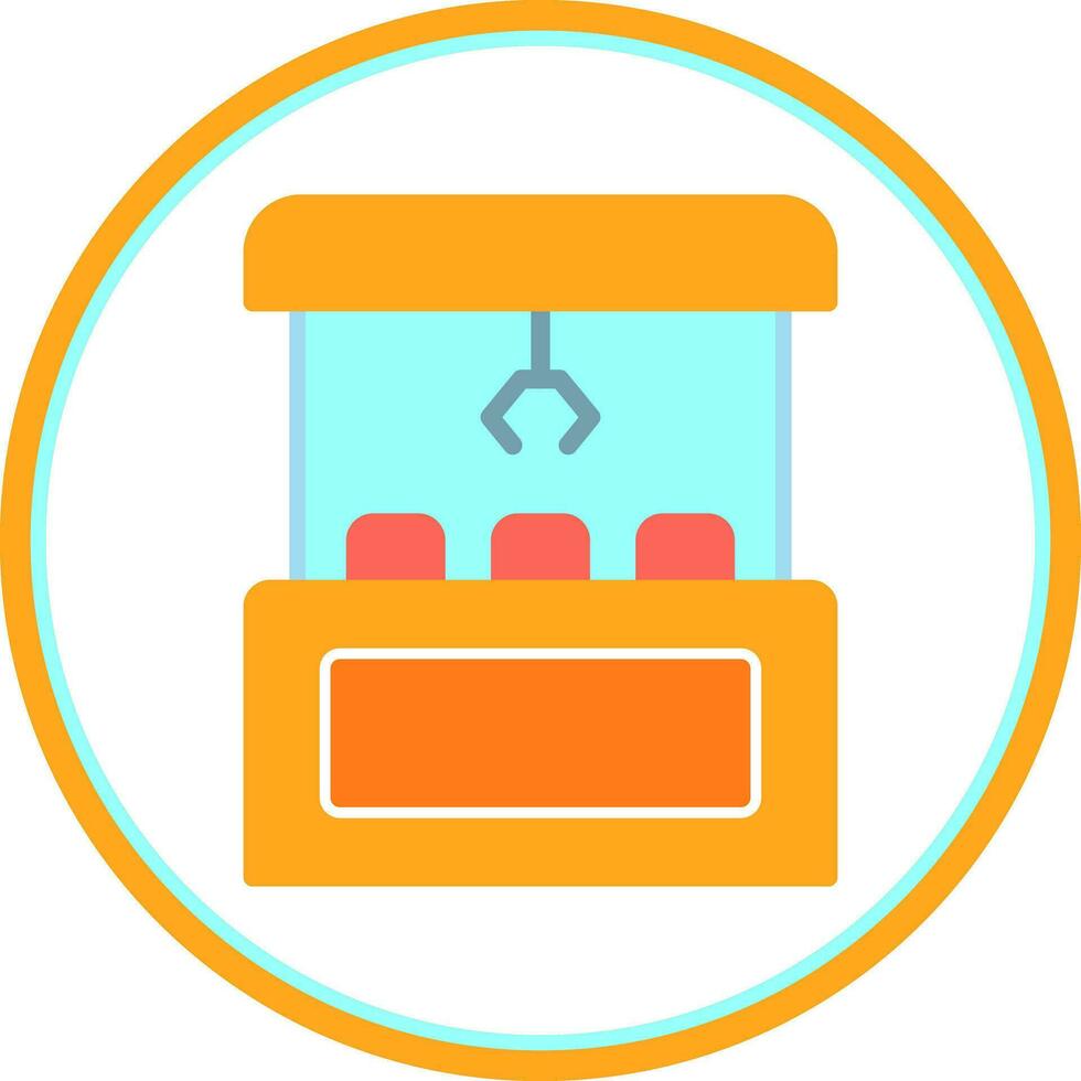 Claw Machine  Vector Icon Design