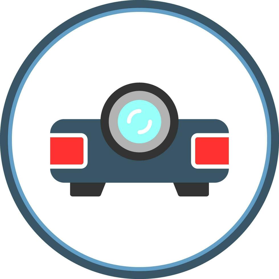 Projector  Vector Icon Design