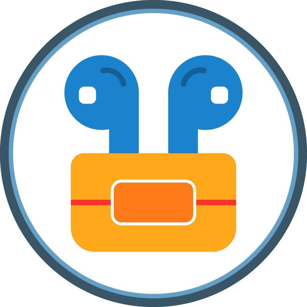 airpods vector icono diseño