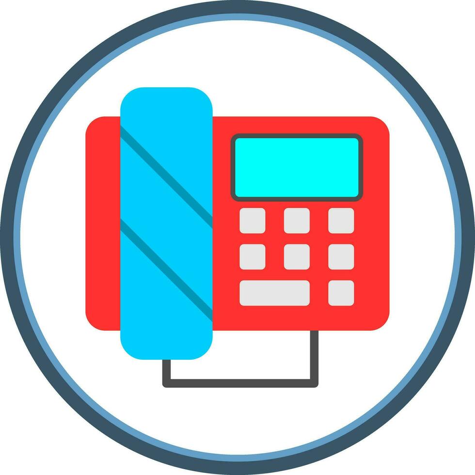 Telephone  Vector Icon Design