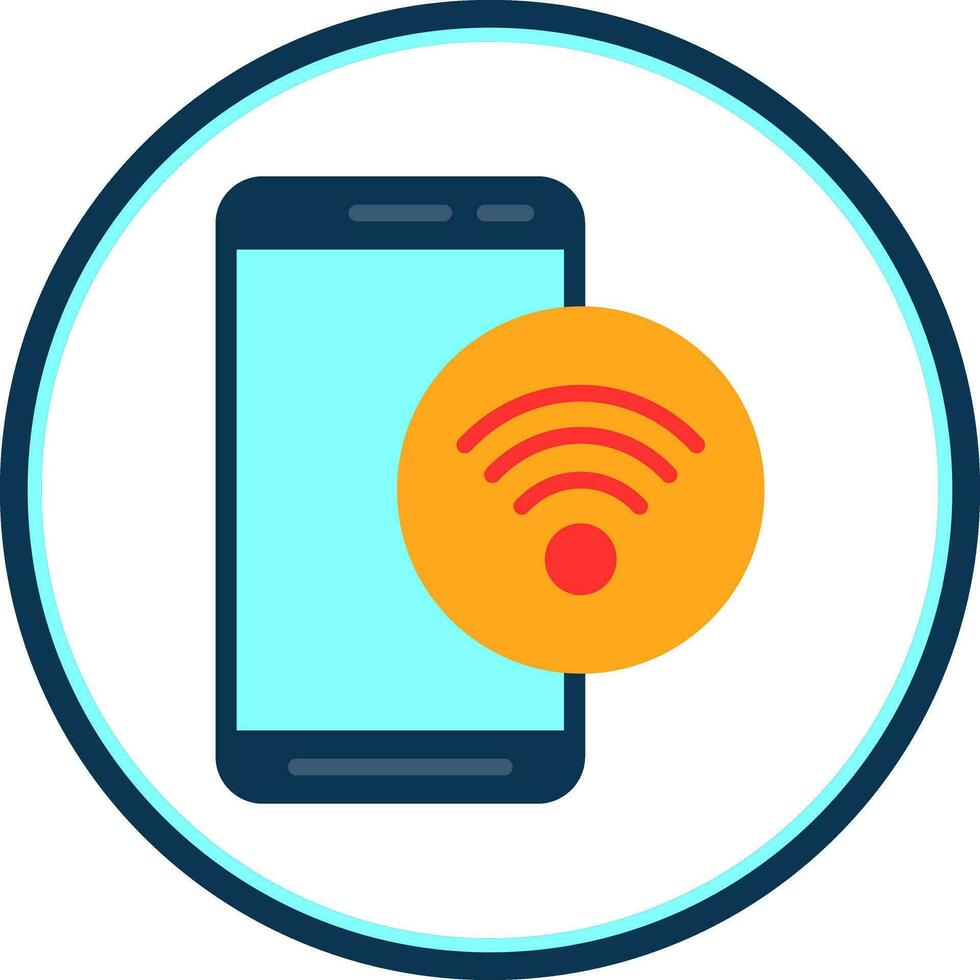 Wifi  Vector Icon Design