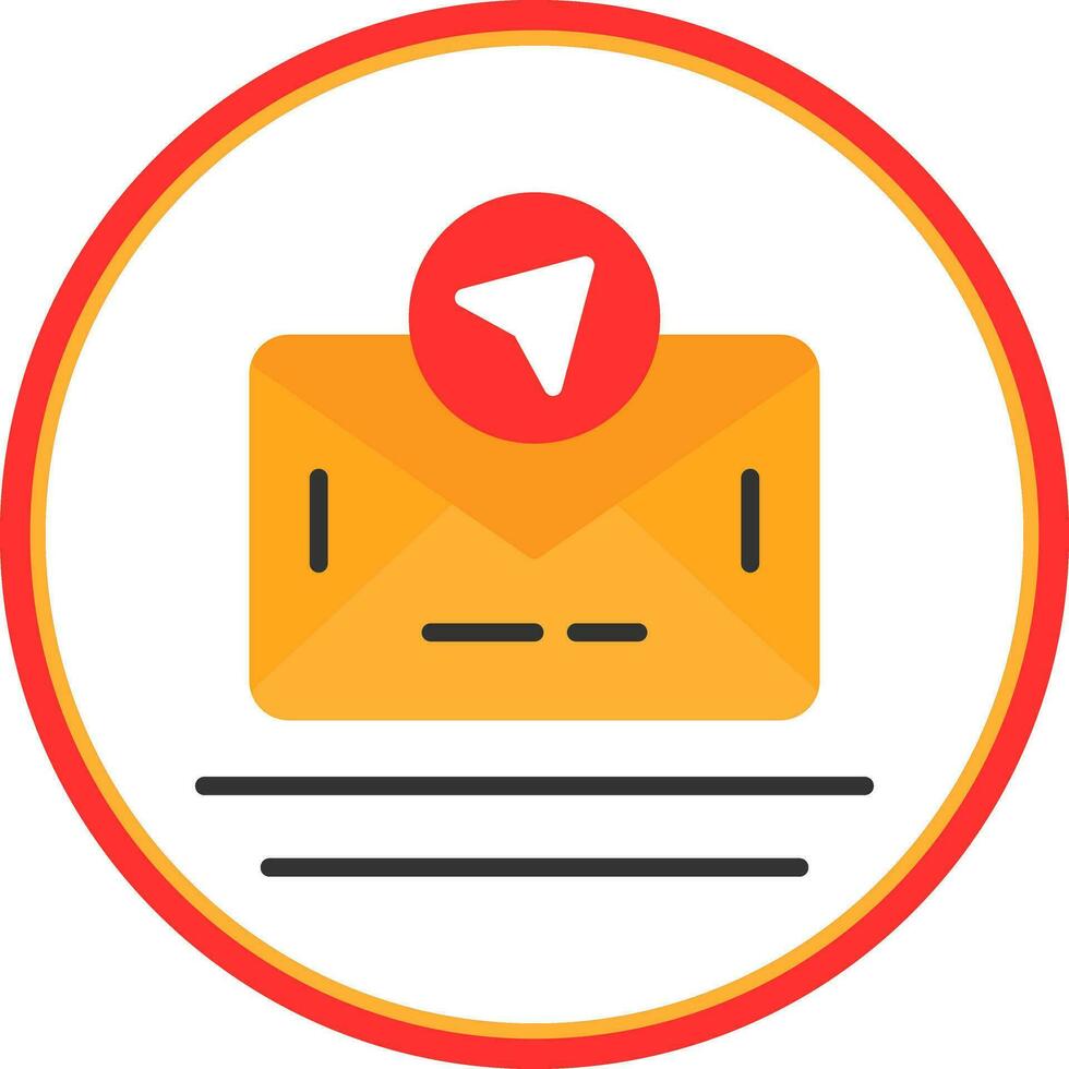 Send Mail  Vector Icon Design