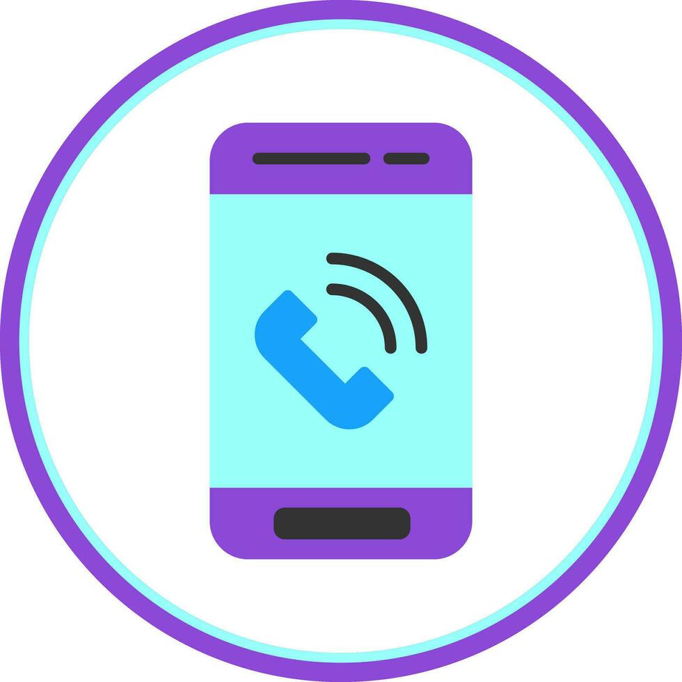 Phone Call  Vector Icon Design