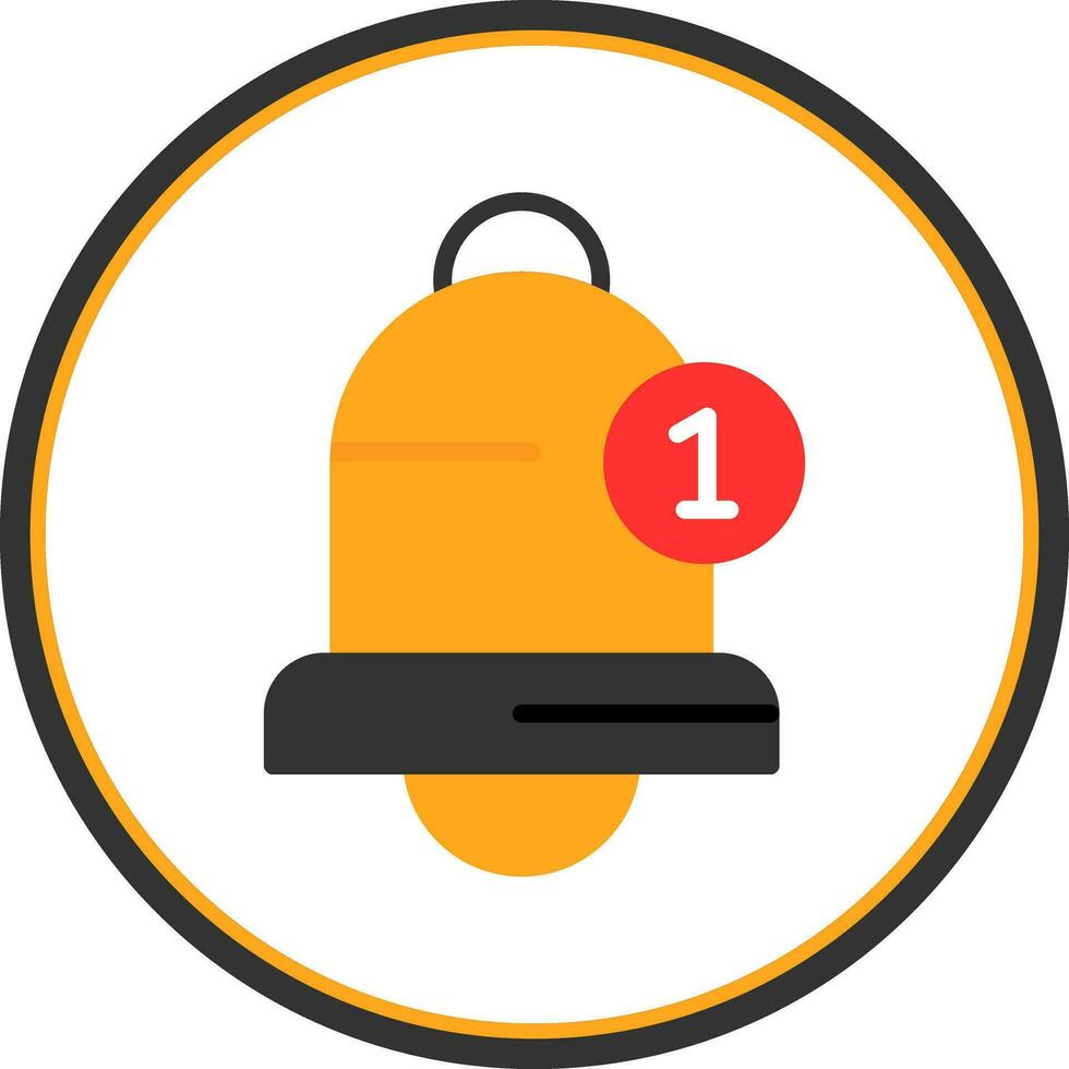 Notification Bell  Vector Icon Design