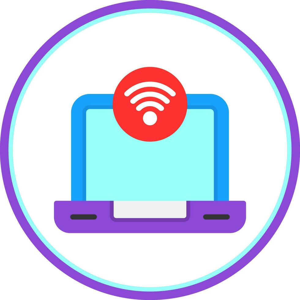 Wifi Signal  Vector Icon Design