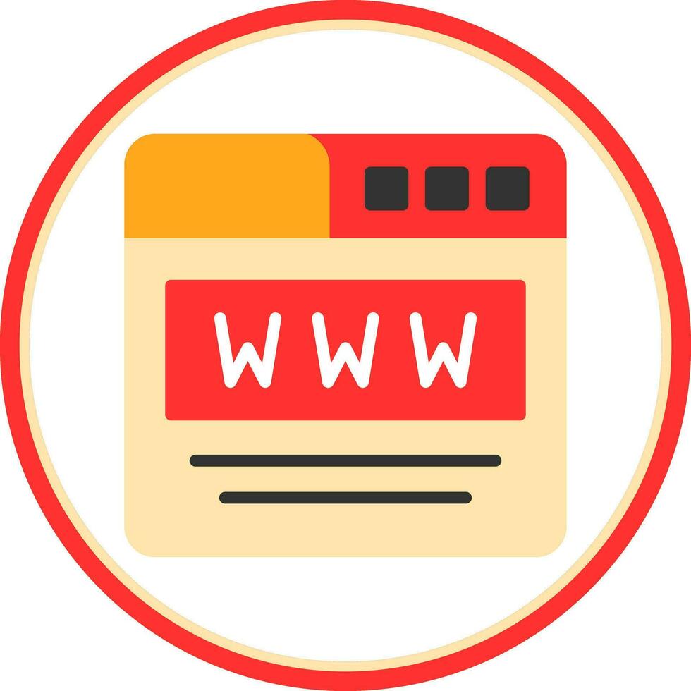 Website  Vector Icon Design