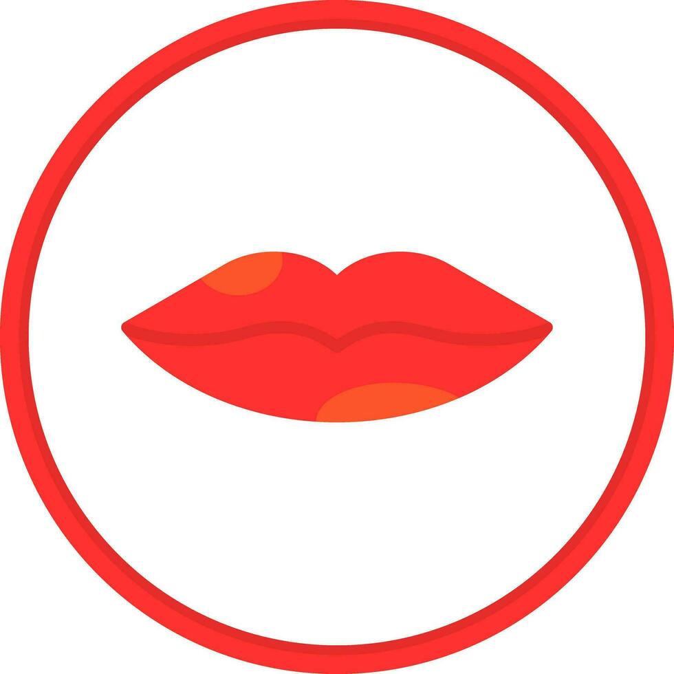 Lip  Vector Icon Design