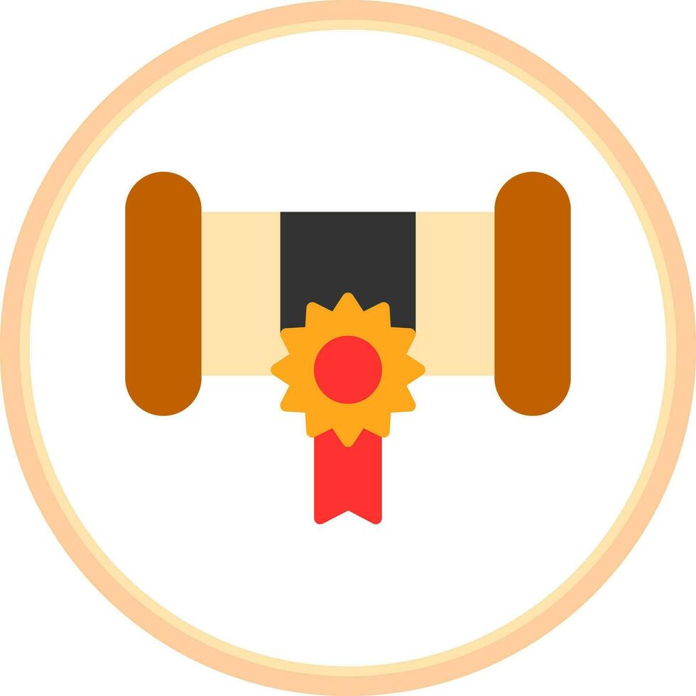 Certificate  Vector Icon Design