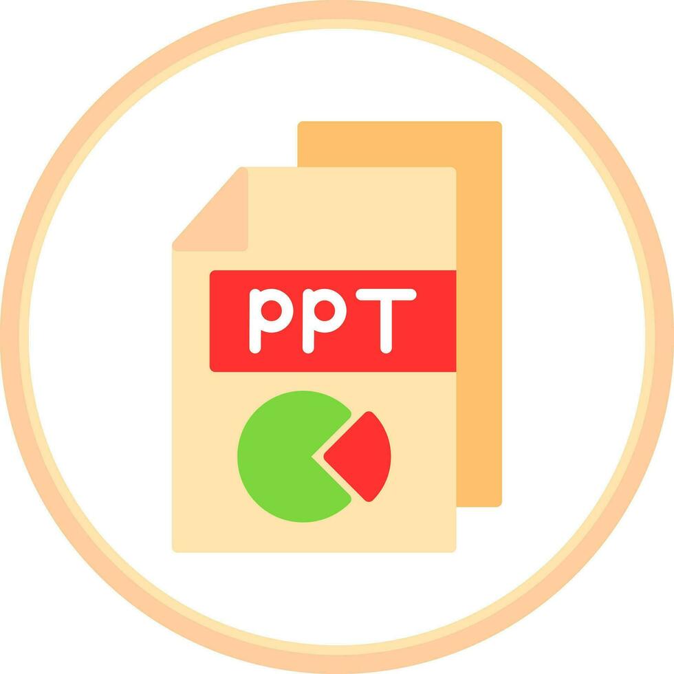 Ppt  Vector Icon Design