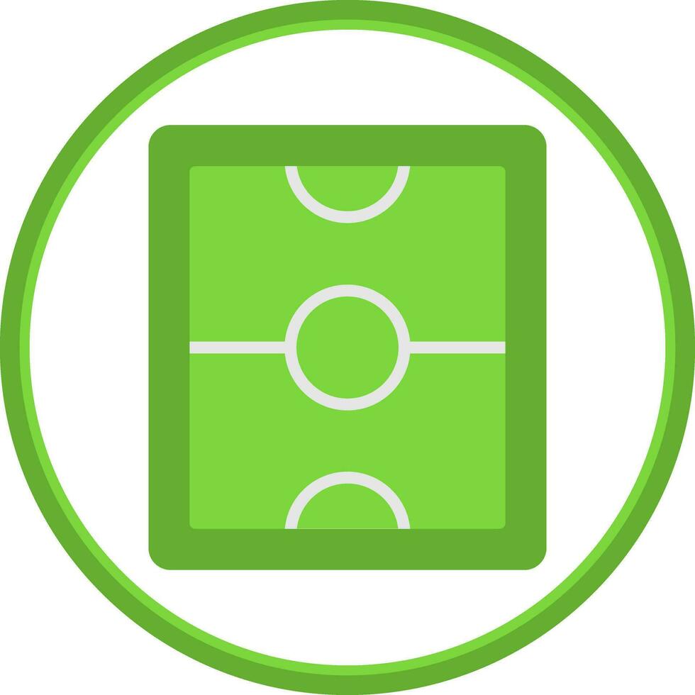 Soccer Field  Vector Icon Design