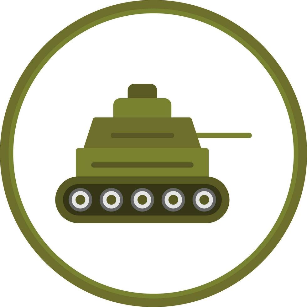 Tank  Vector Icon Design