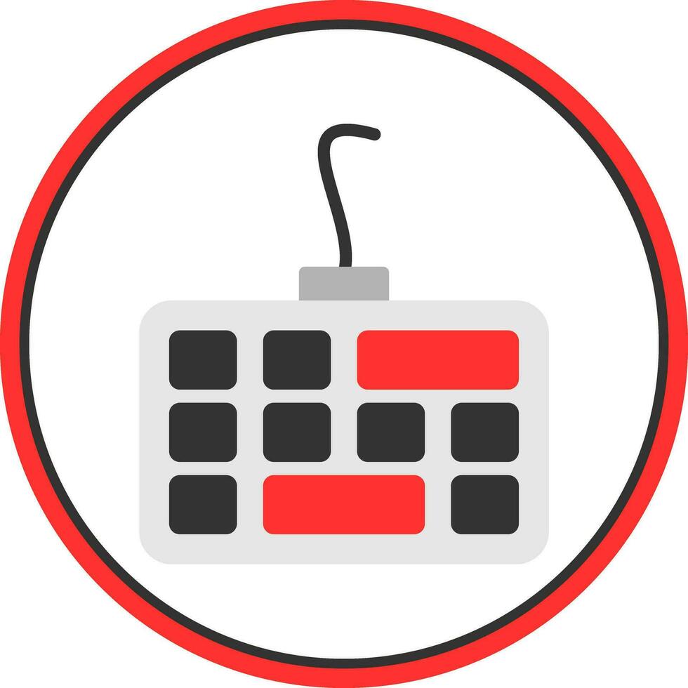 Keyboard  Vector Icon Design