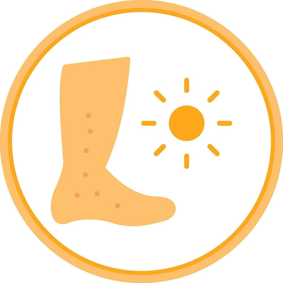 Skin Cancer  Vector Icon Design
