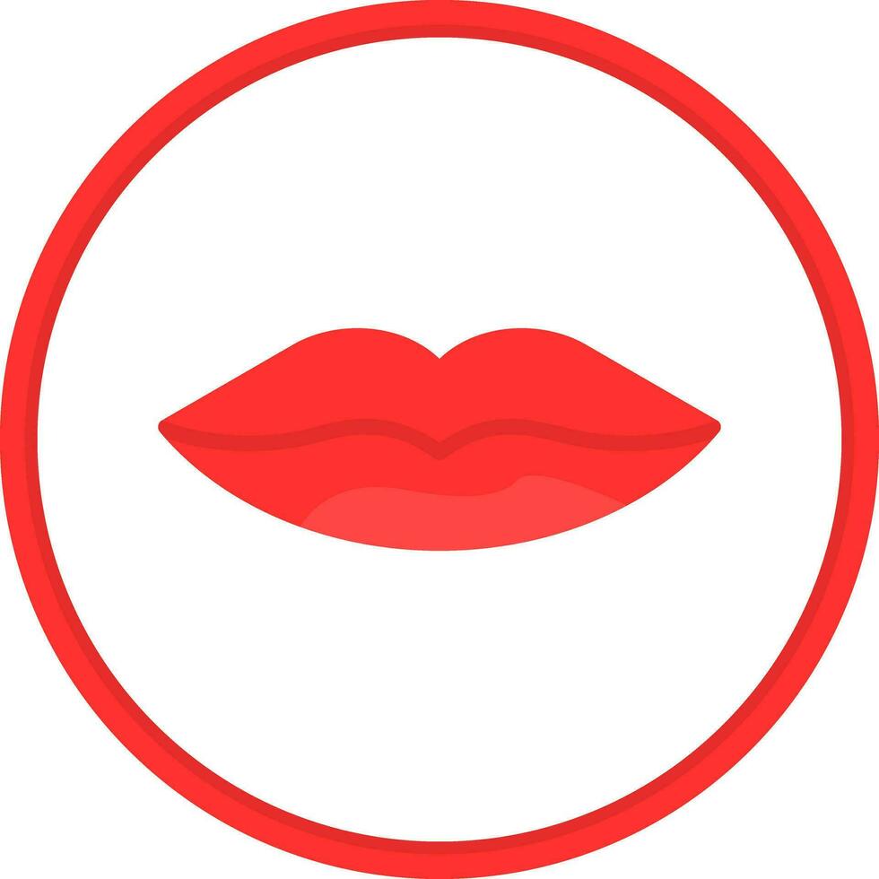 labio vector icono diseño