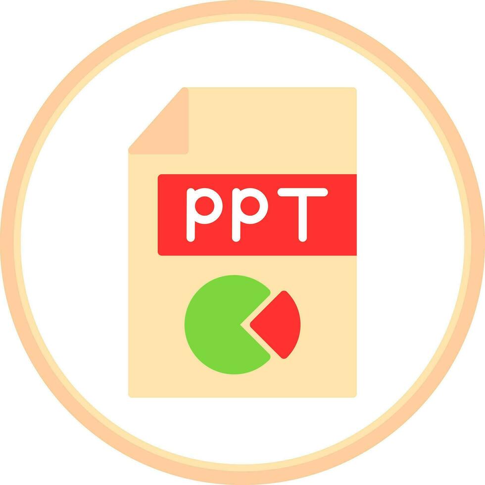 Ppt  Vector Icon Design
