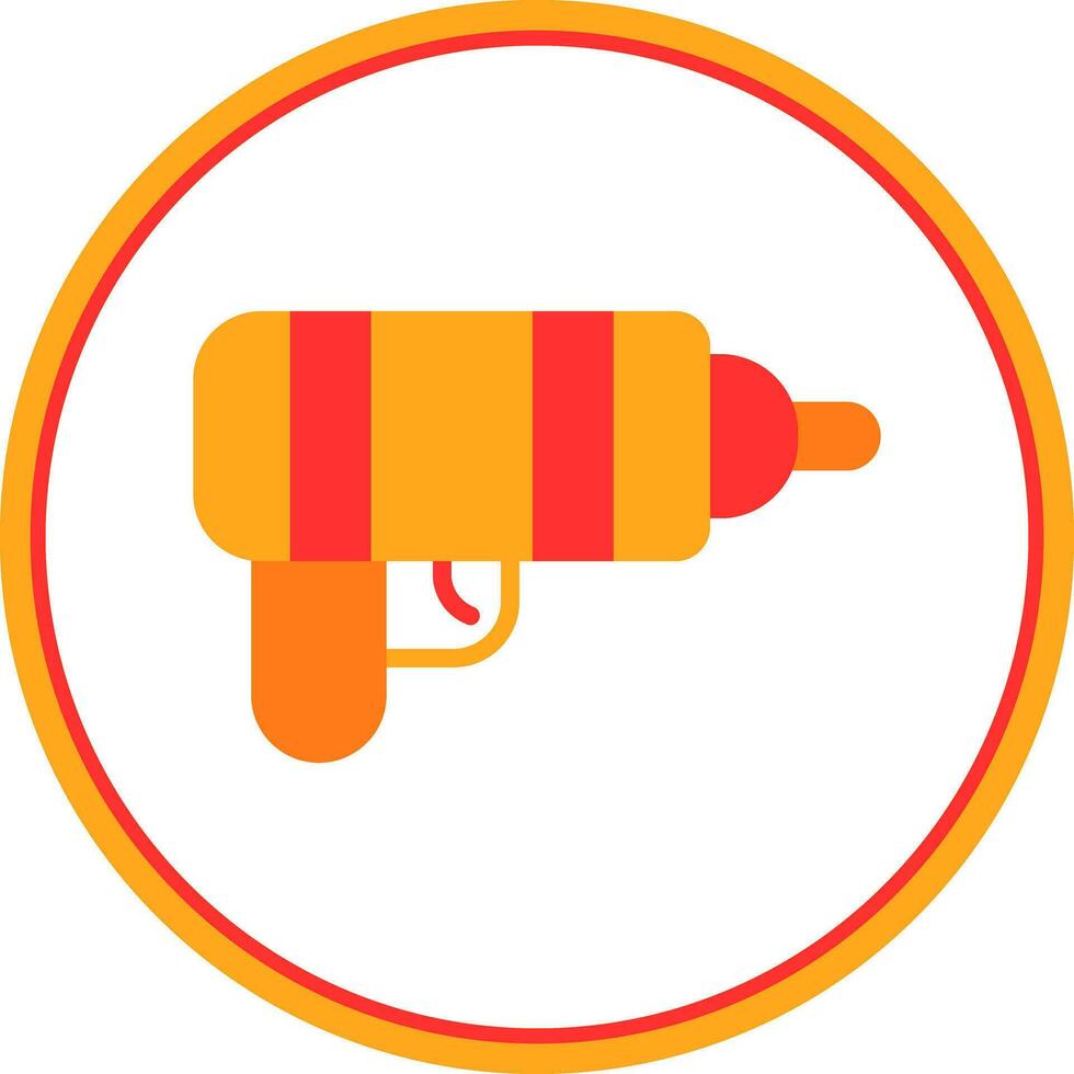 Water Gun  Vector Icon Design