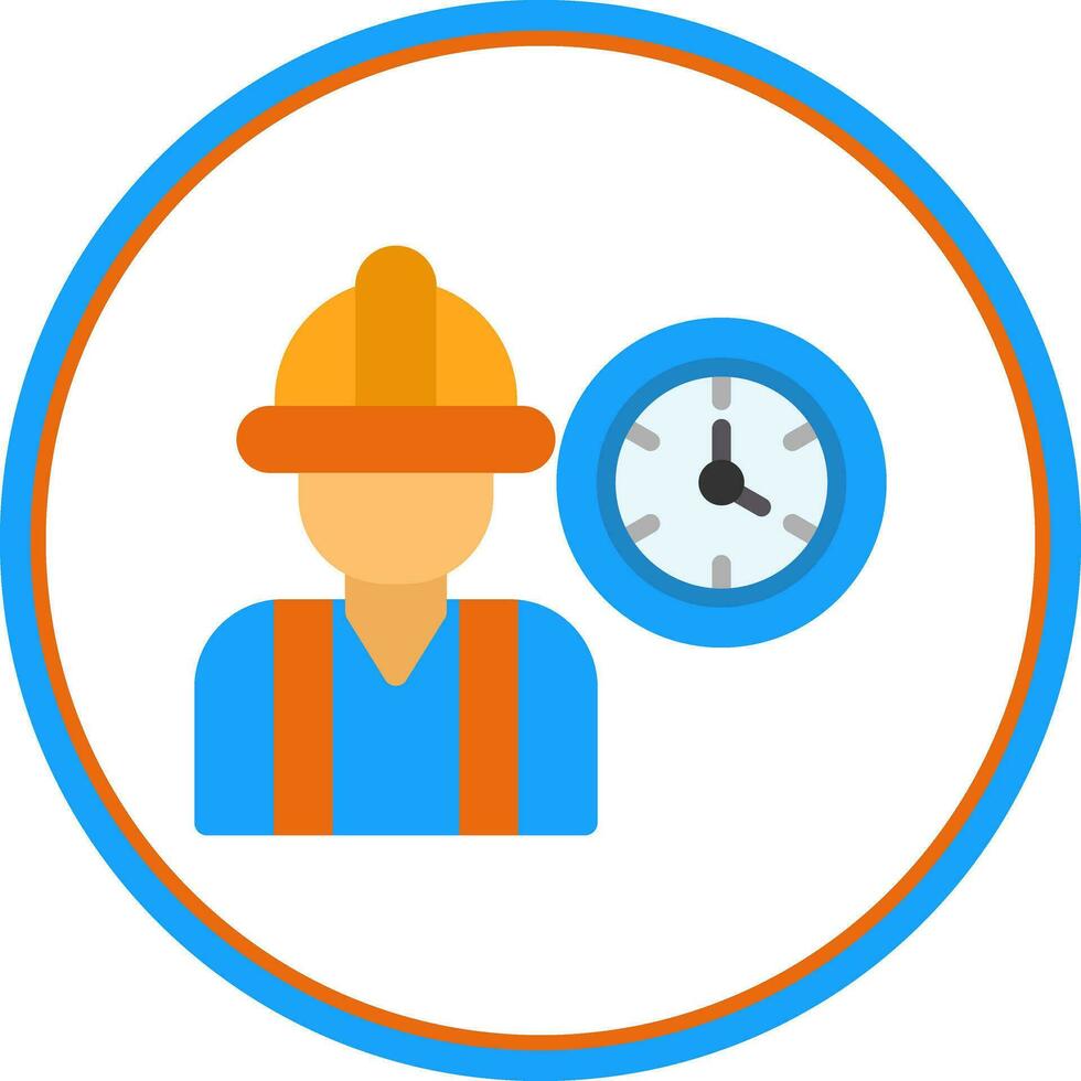 Working  Vector Icon Design