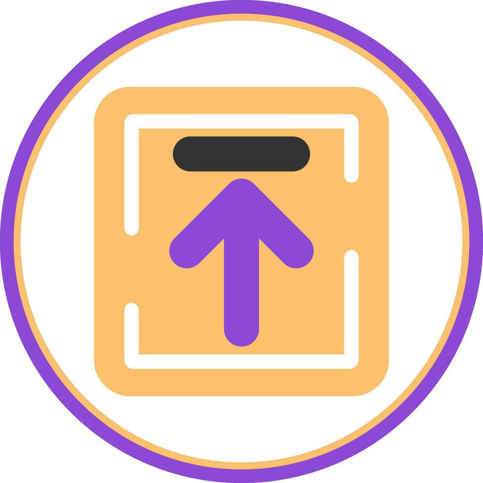 Up Arrow Upload Vector Icon Design