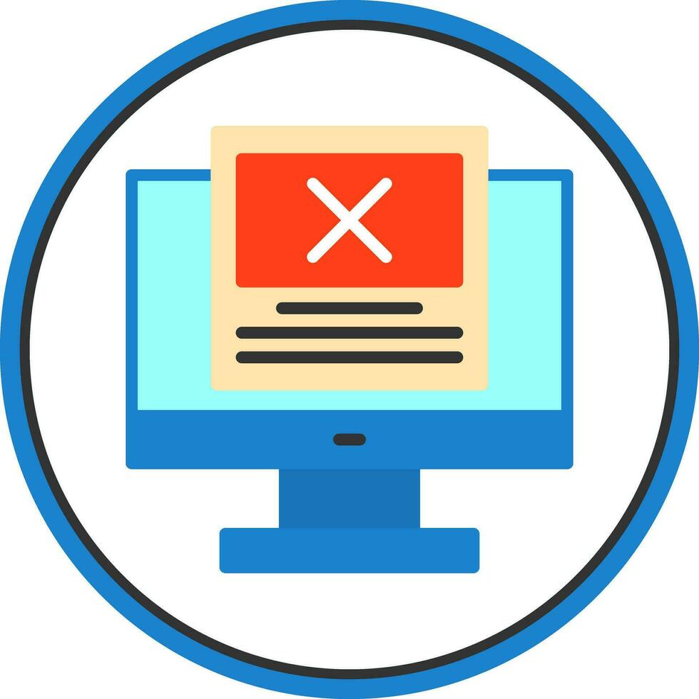 Fake news Vector Icon Design
