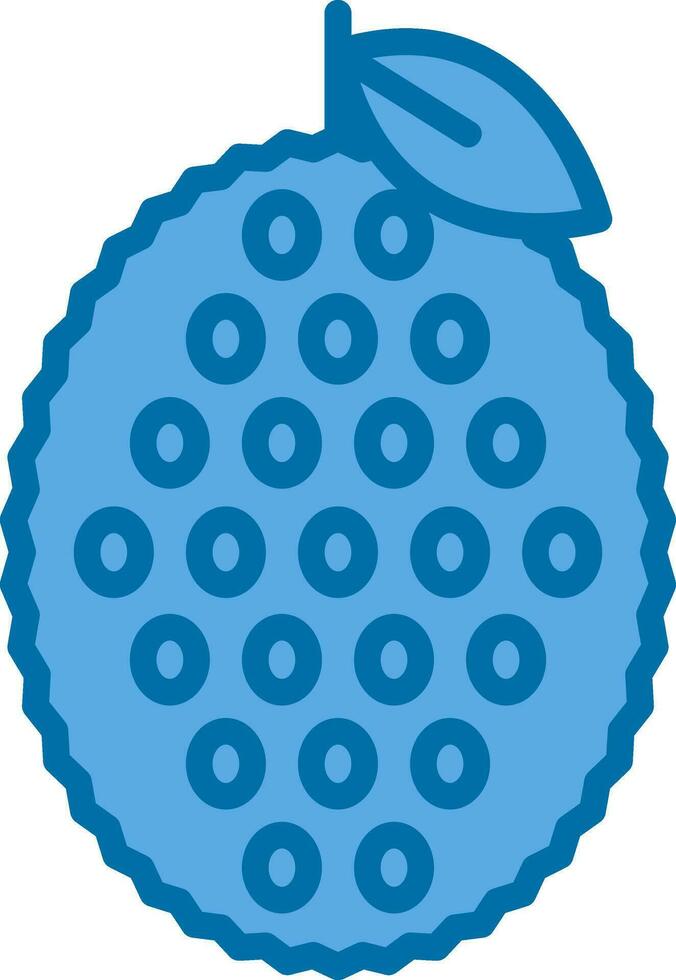 Jackfruit Vector Icon Design