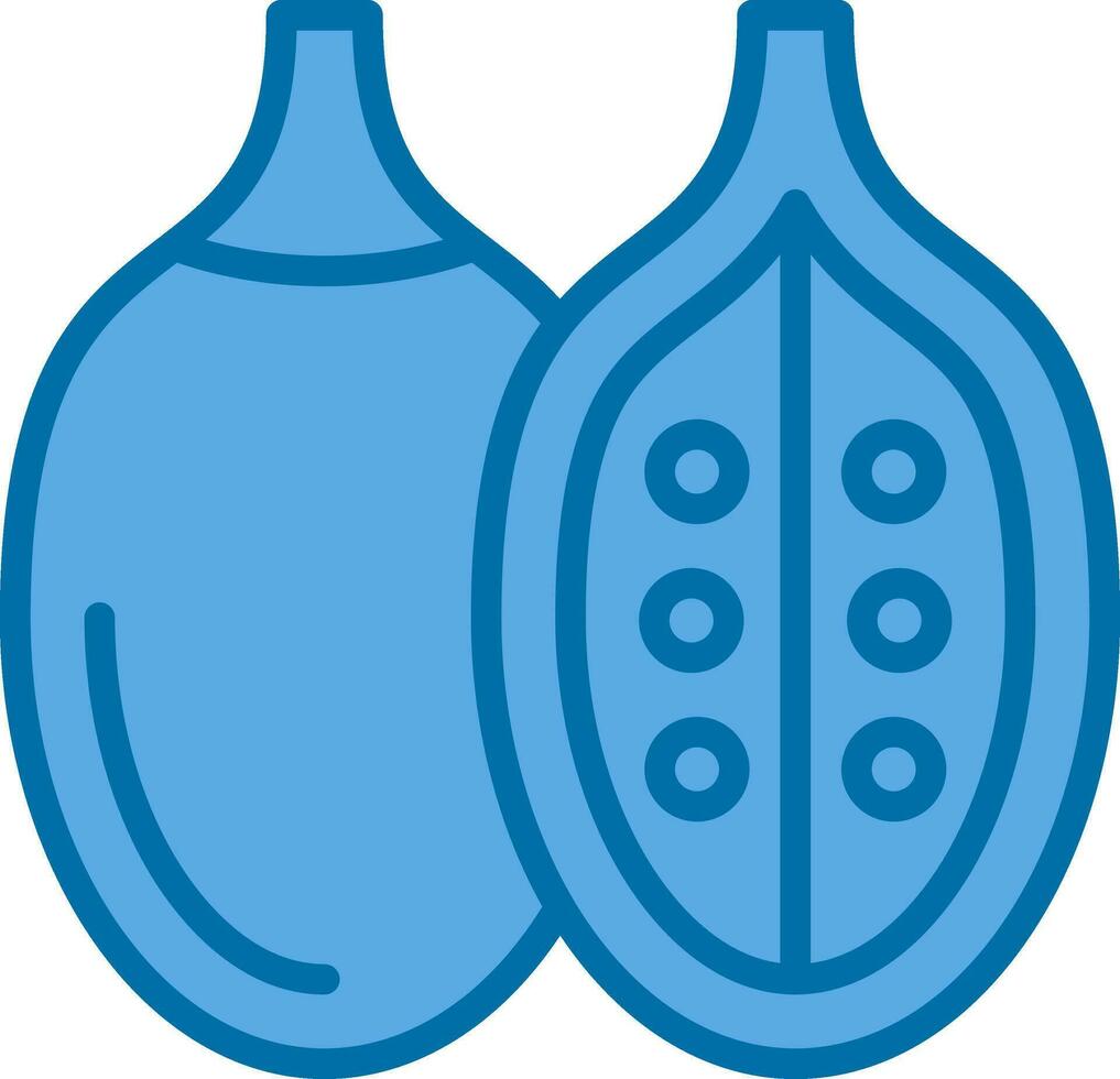 Tamarillo Vector Icon Design