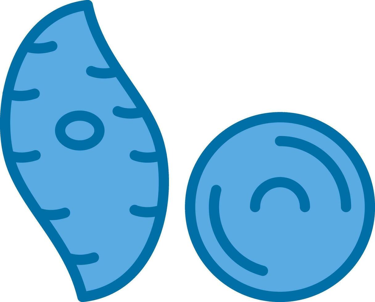 Yam Vector Icon Design