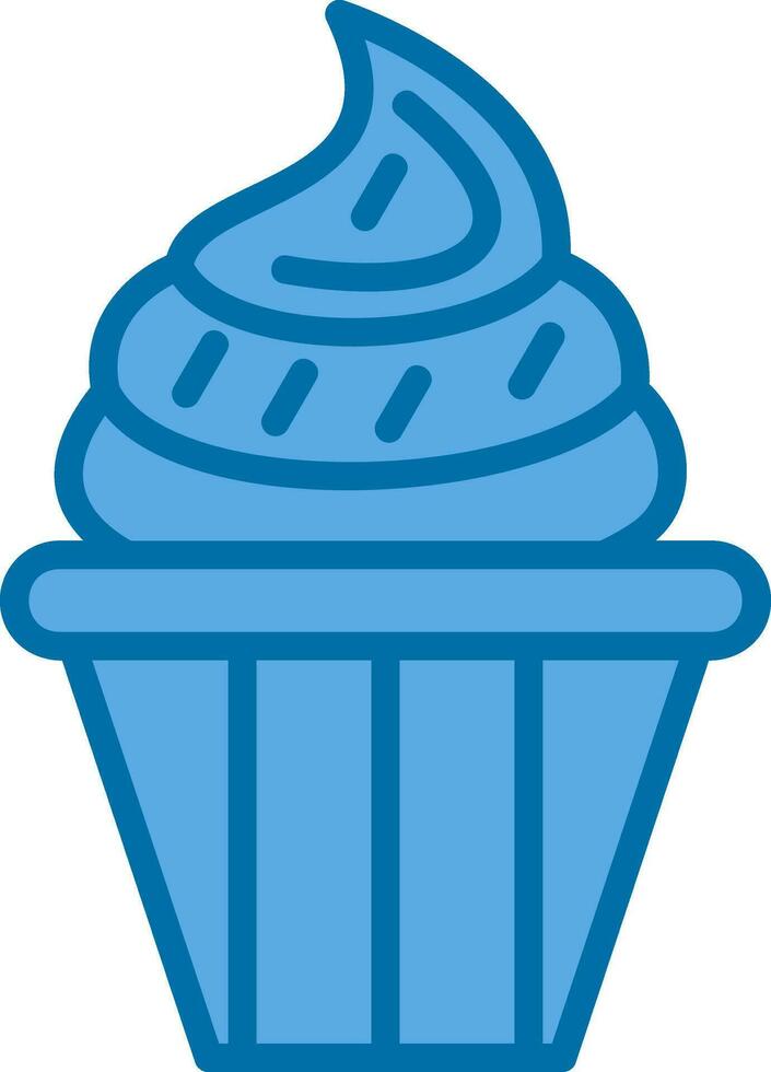 Cupcake Vector Icon Design