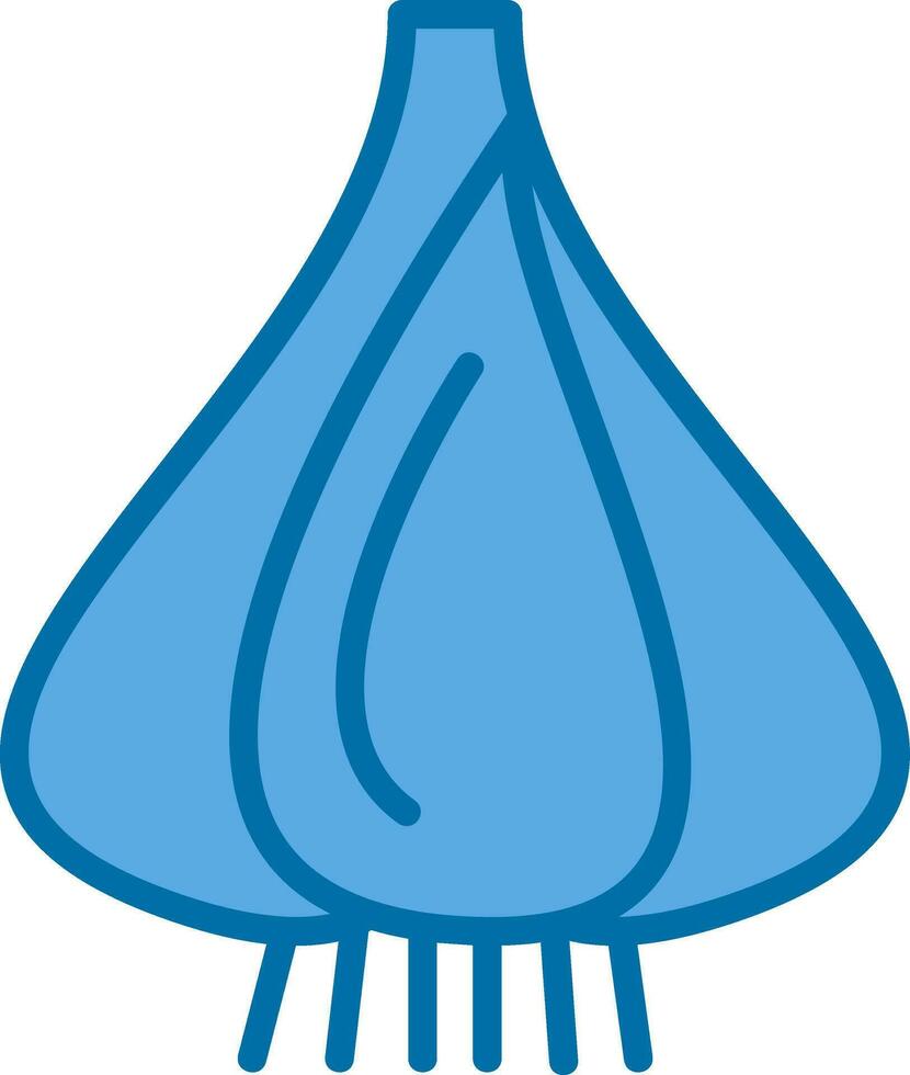 Garlic Vector Icon Design