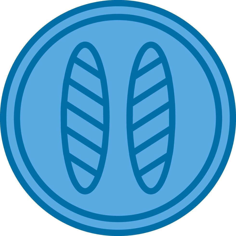 Baguette Vector Icon Design