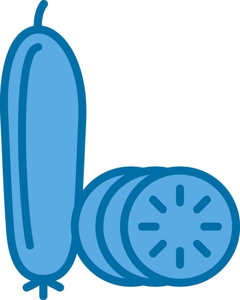 Cucumber Vector Icon Design