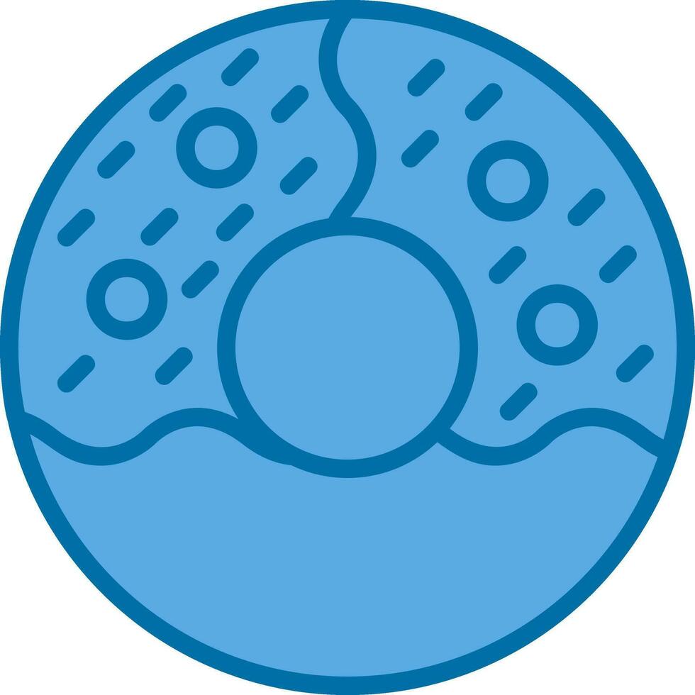 Doughnut Vector Icon Design