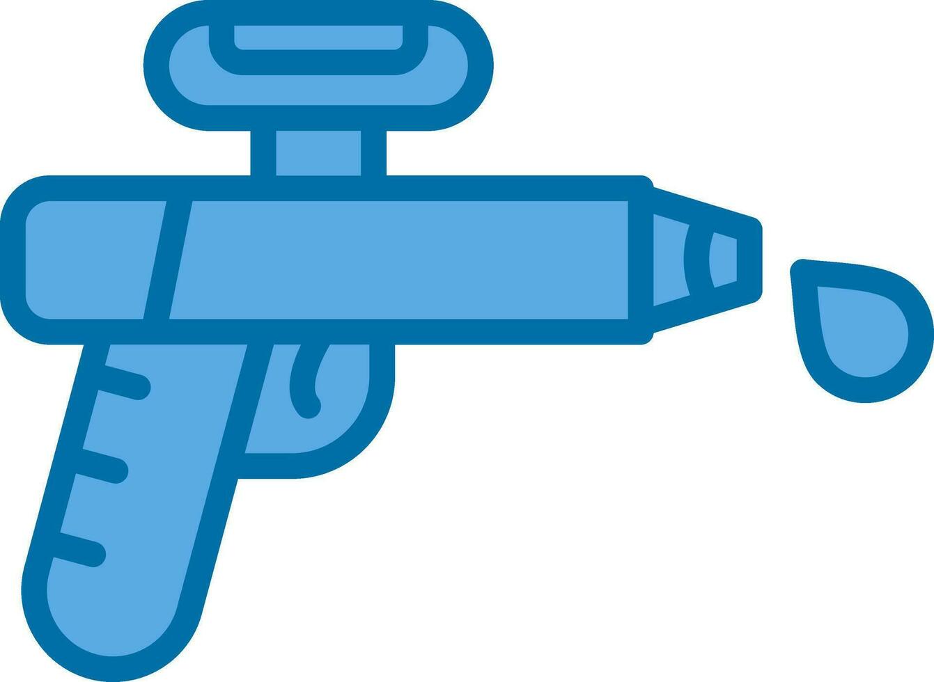 agua pistola vector icono diseño