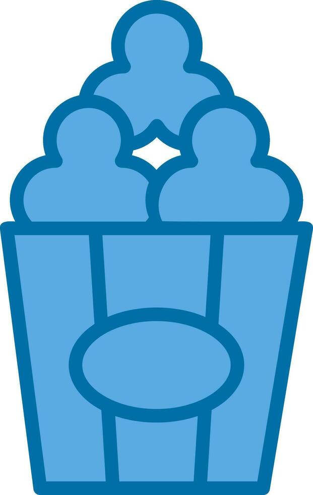 Popcorn  Vector Icon Design