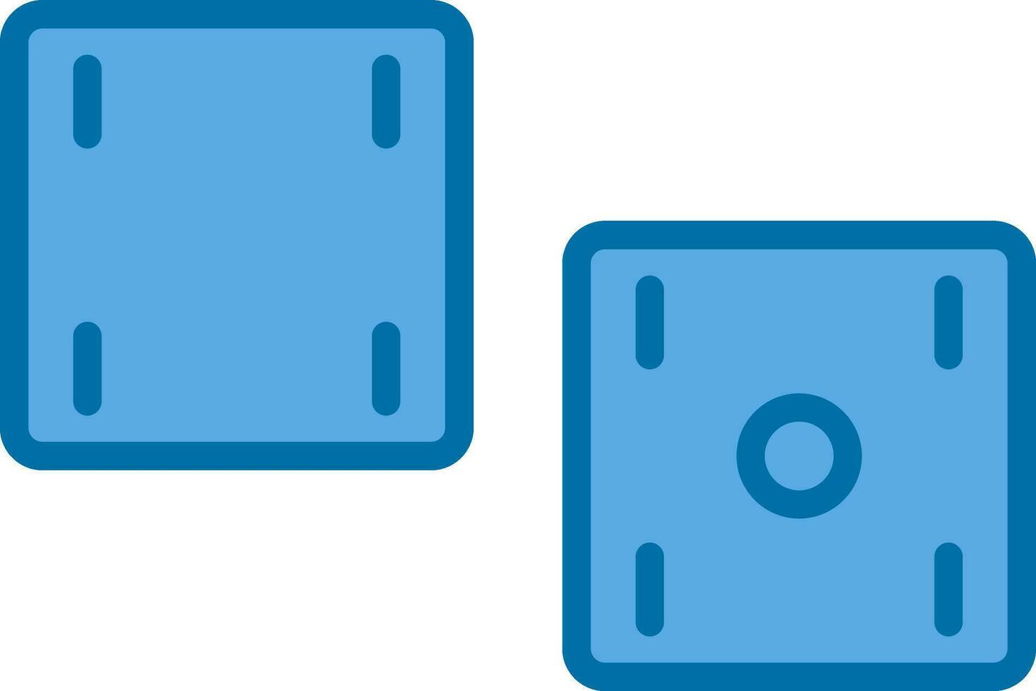 Dices  Vector Icon Design