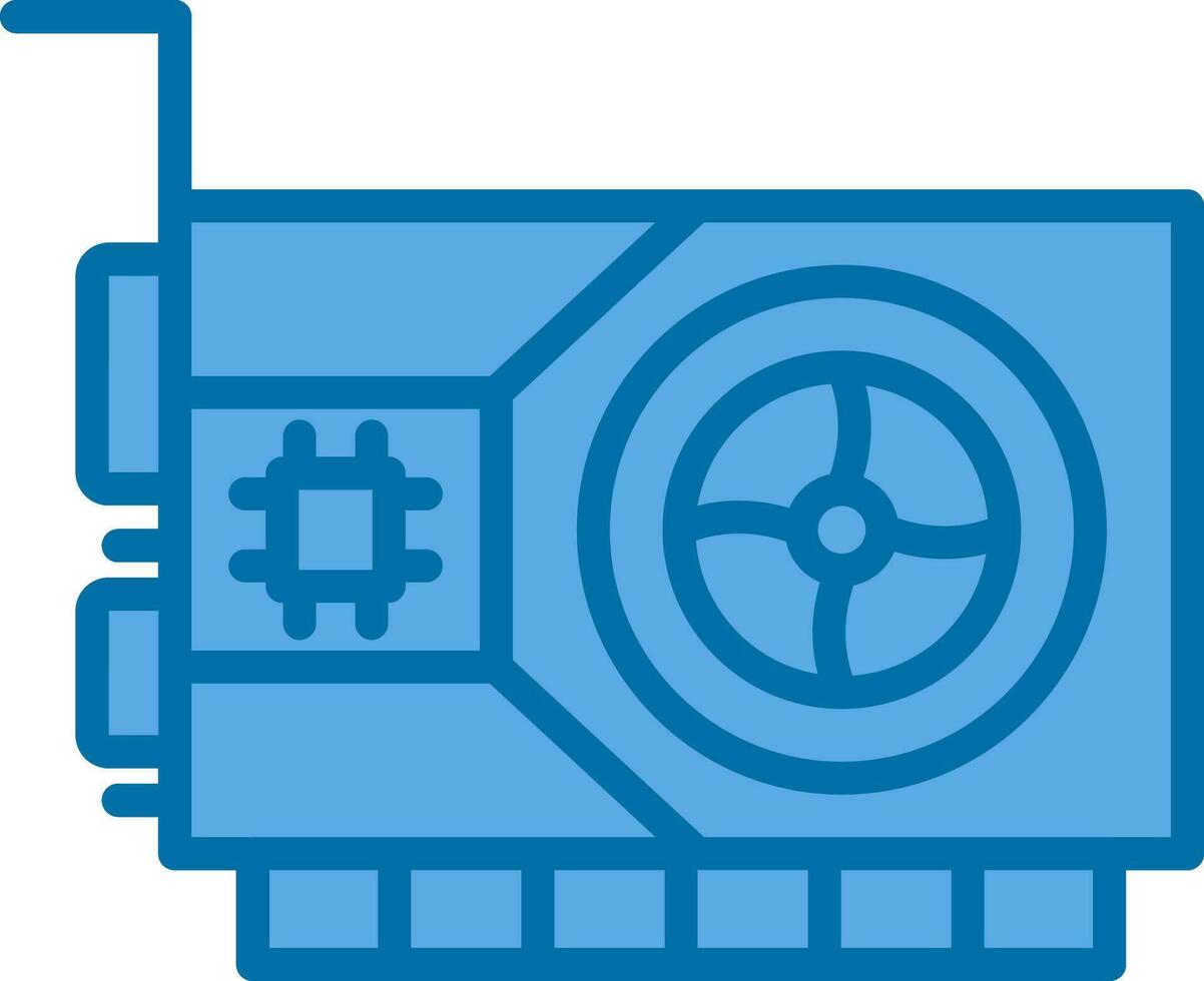 Graphic Card  Vector Icon Design