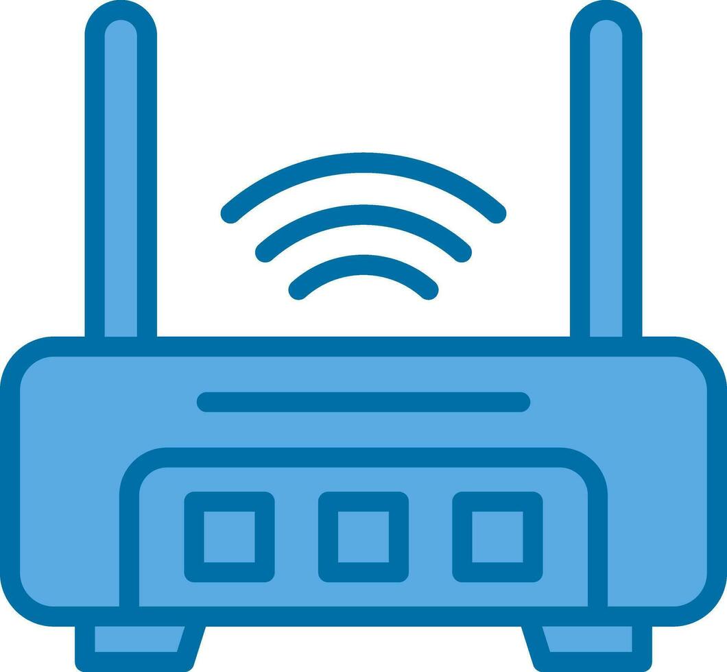 Router  Vector Icon Design