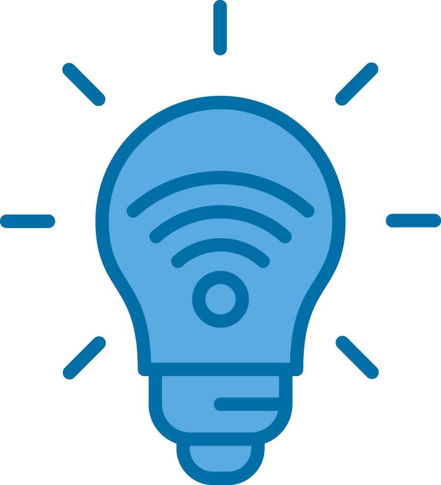 Smart Light  Vector Icon Design