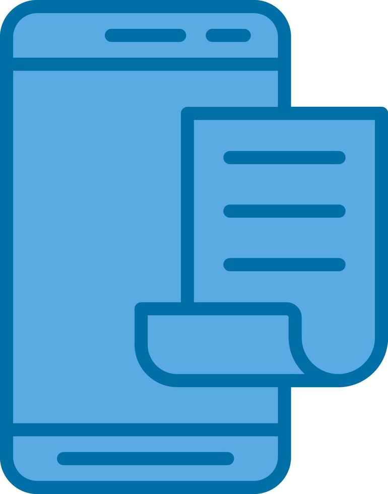 Mobile File  Vector Icon Design
