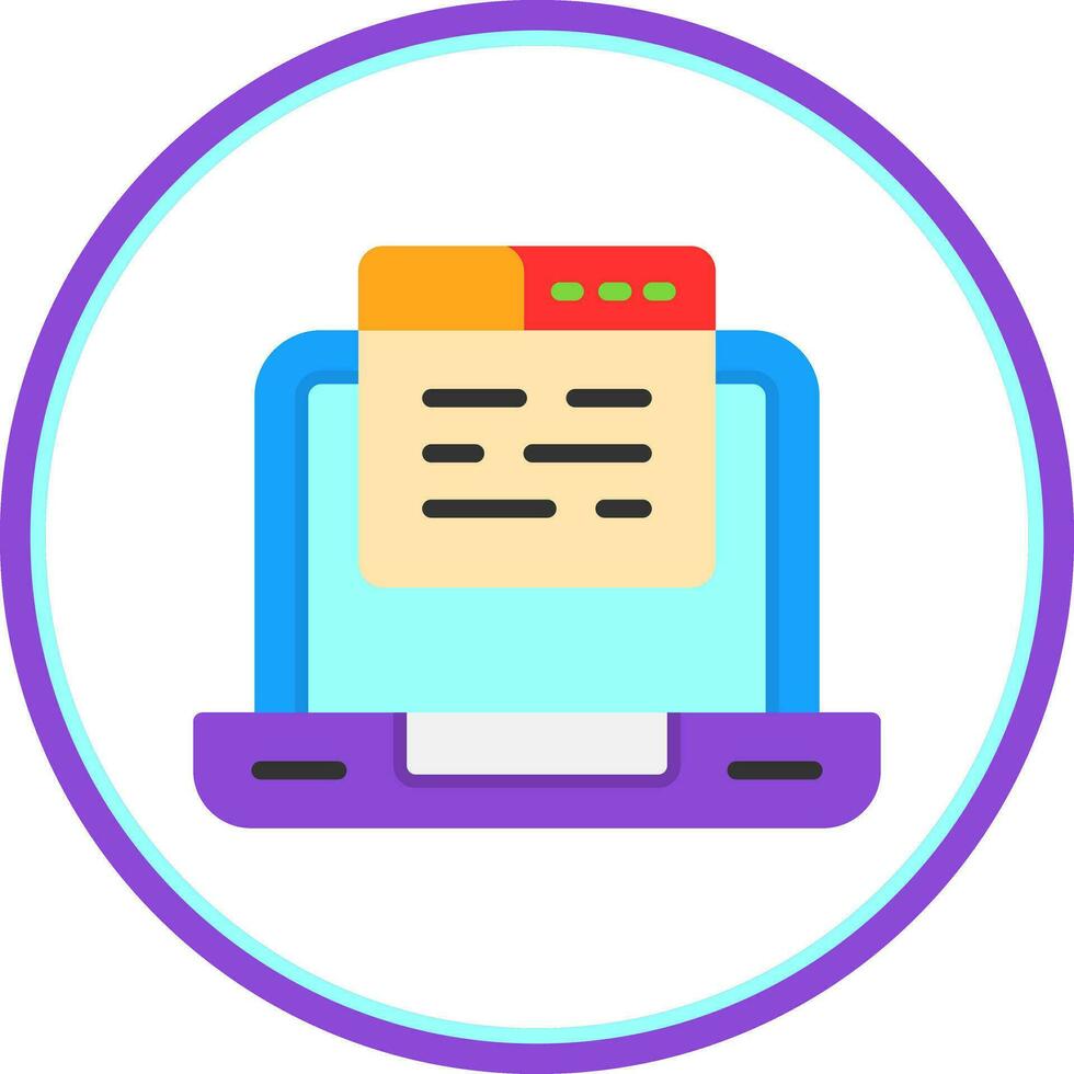 Website  Vector Icon Design