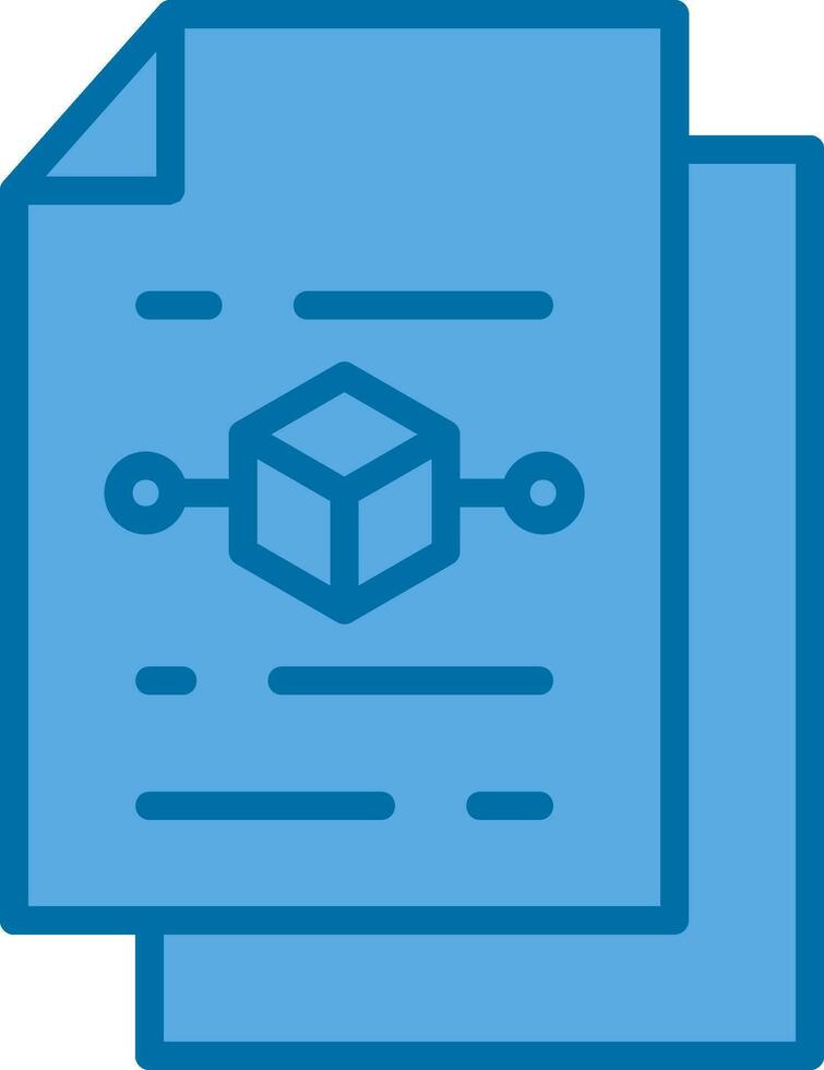 Blockchain  Vector Icon Design