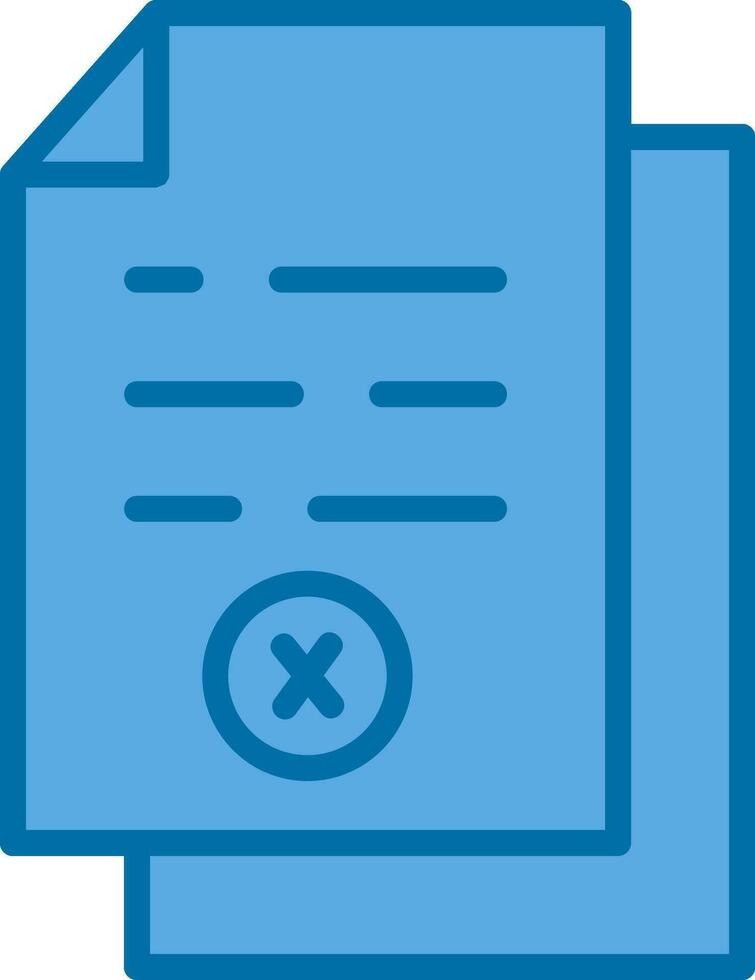 Rejected  Vector Icon Design