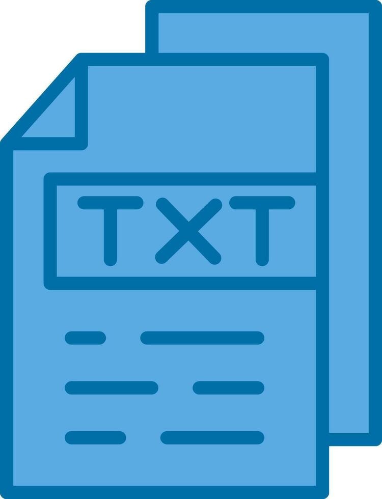 TXT vector icono diseño